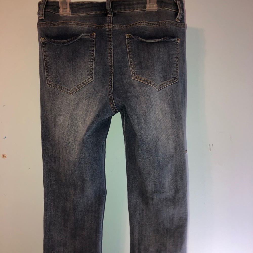 Distressed Ruff Hewn Jeans - Picture 2 of 3